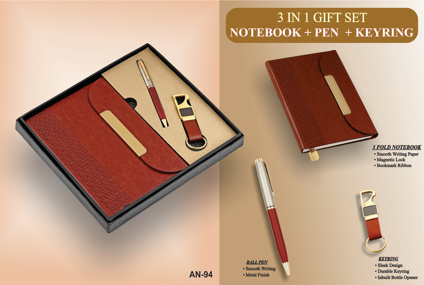 3-in-1 Premium Gift Set #AN94