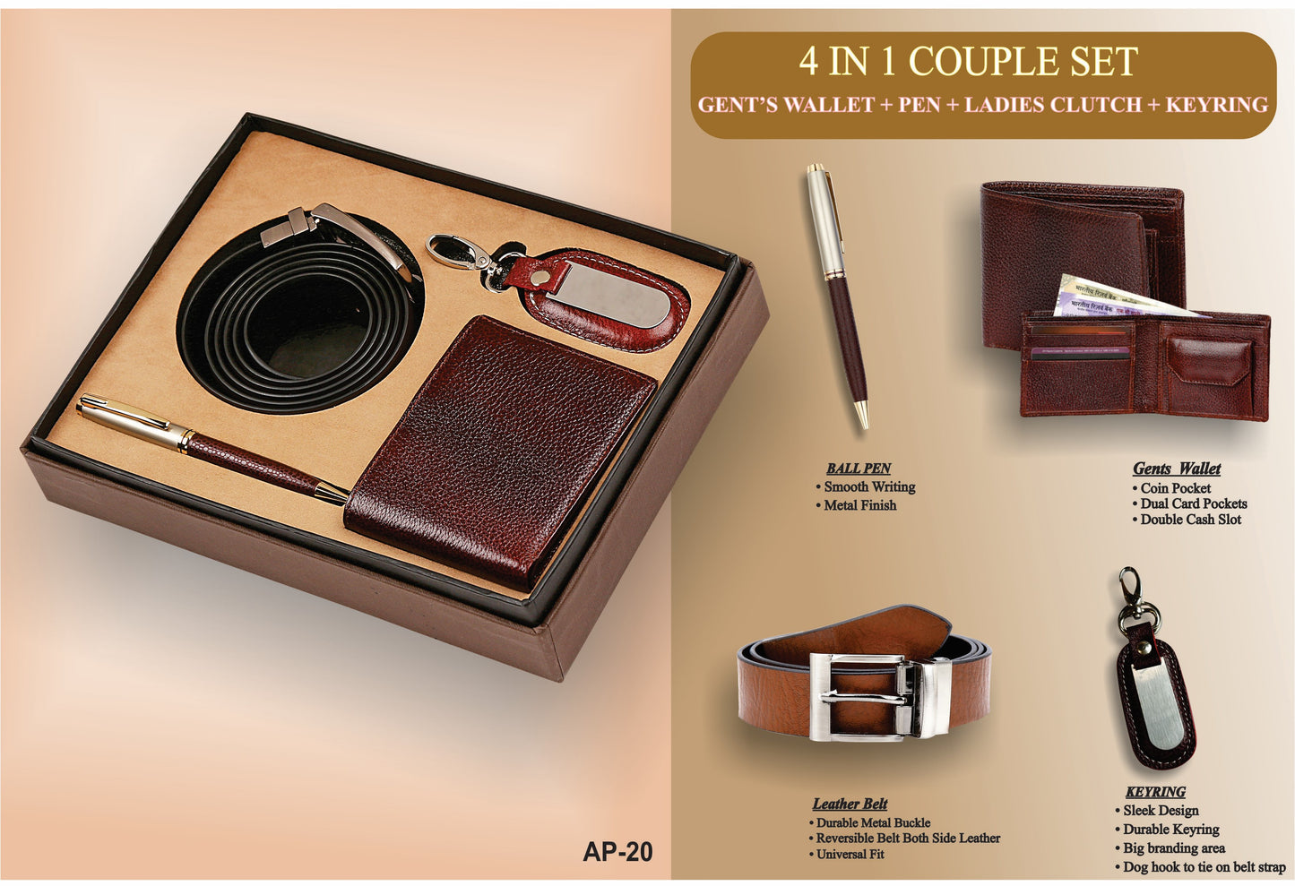 4-in-1 Couple Gift Set #AP20