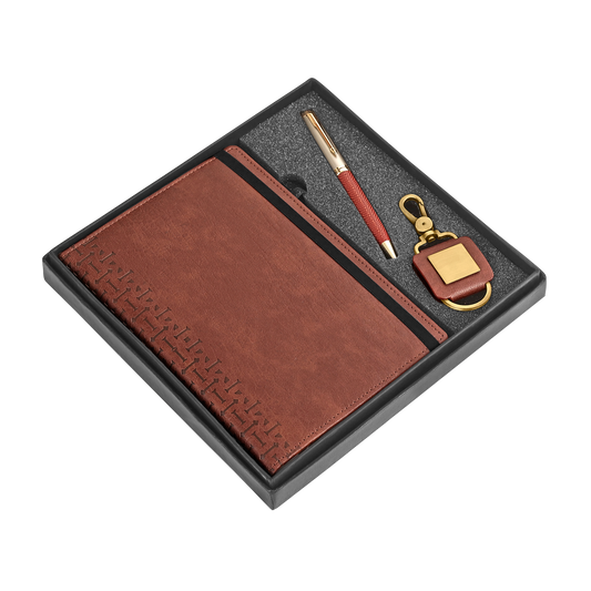 3-in-1 Premium PU Corporate Gift Set #AN102