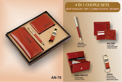 4-in-1 Premium Couple Gift Set #AN76