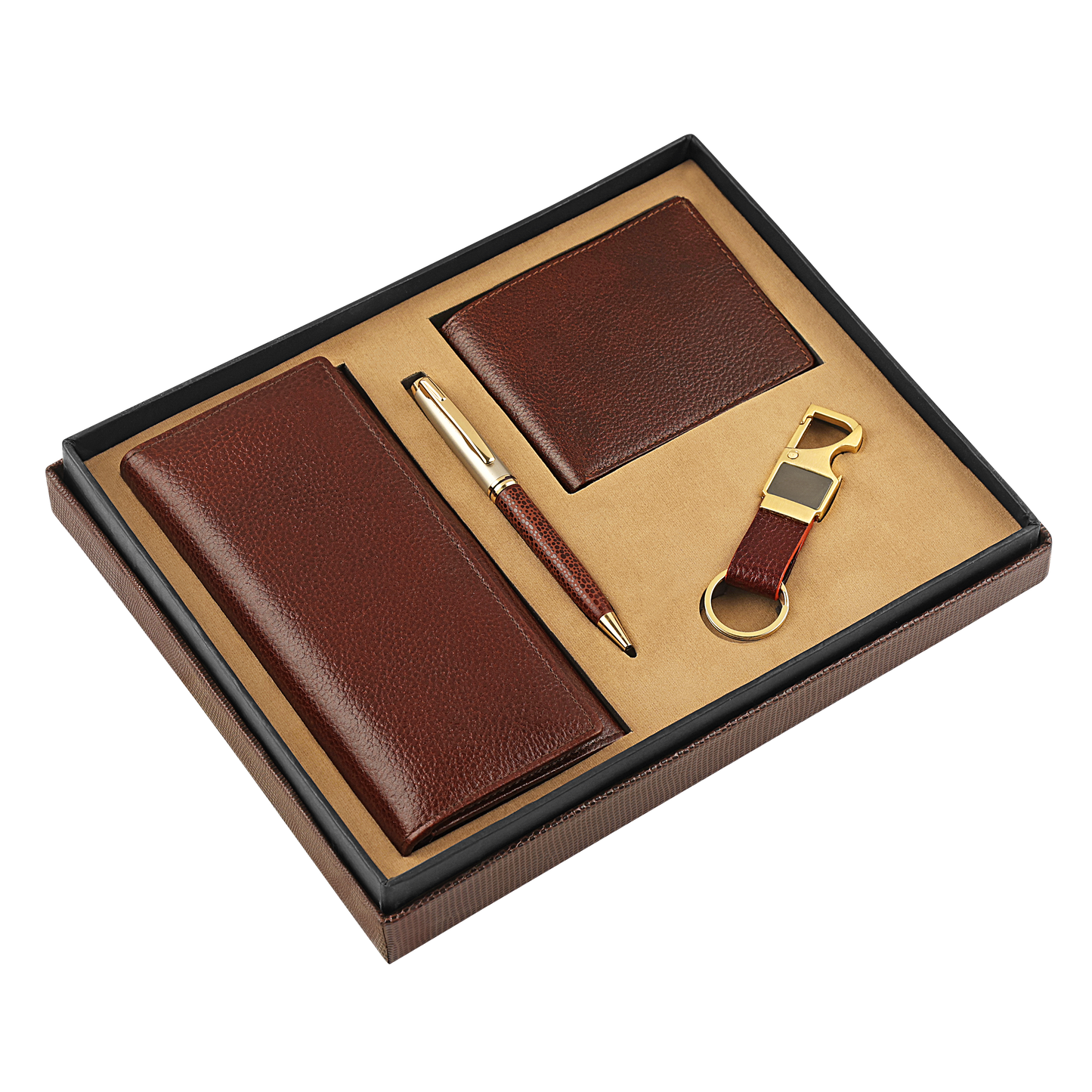 4 in 1 Pure Leather Couple Set #AP33