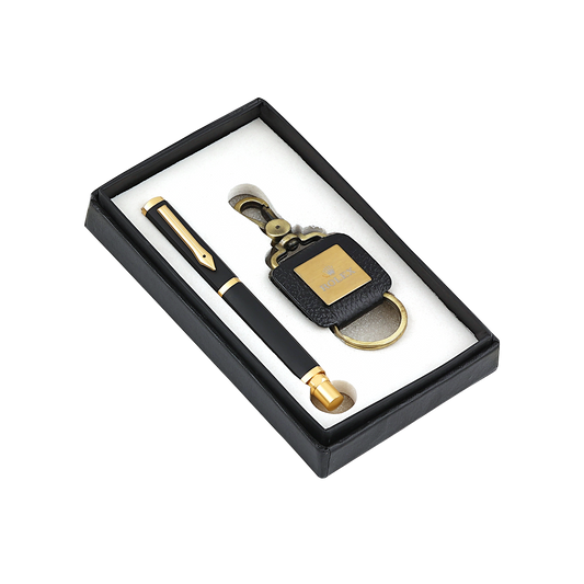 2-in-1 Pure Leather Gift Set #AP38